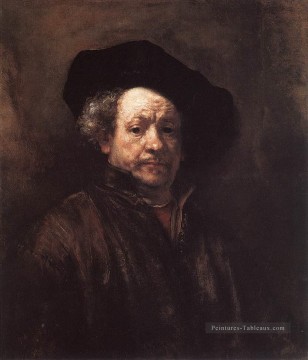 Autoportrait 1660 Rembrandt Peinture à l'huile